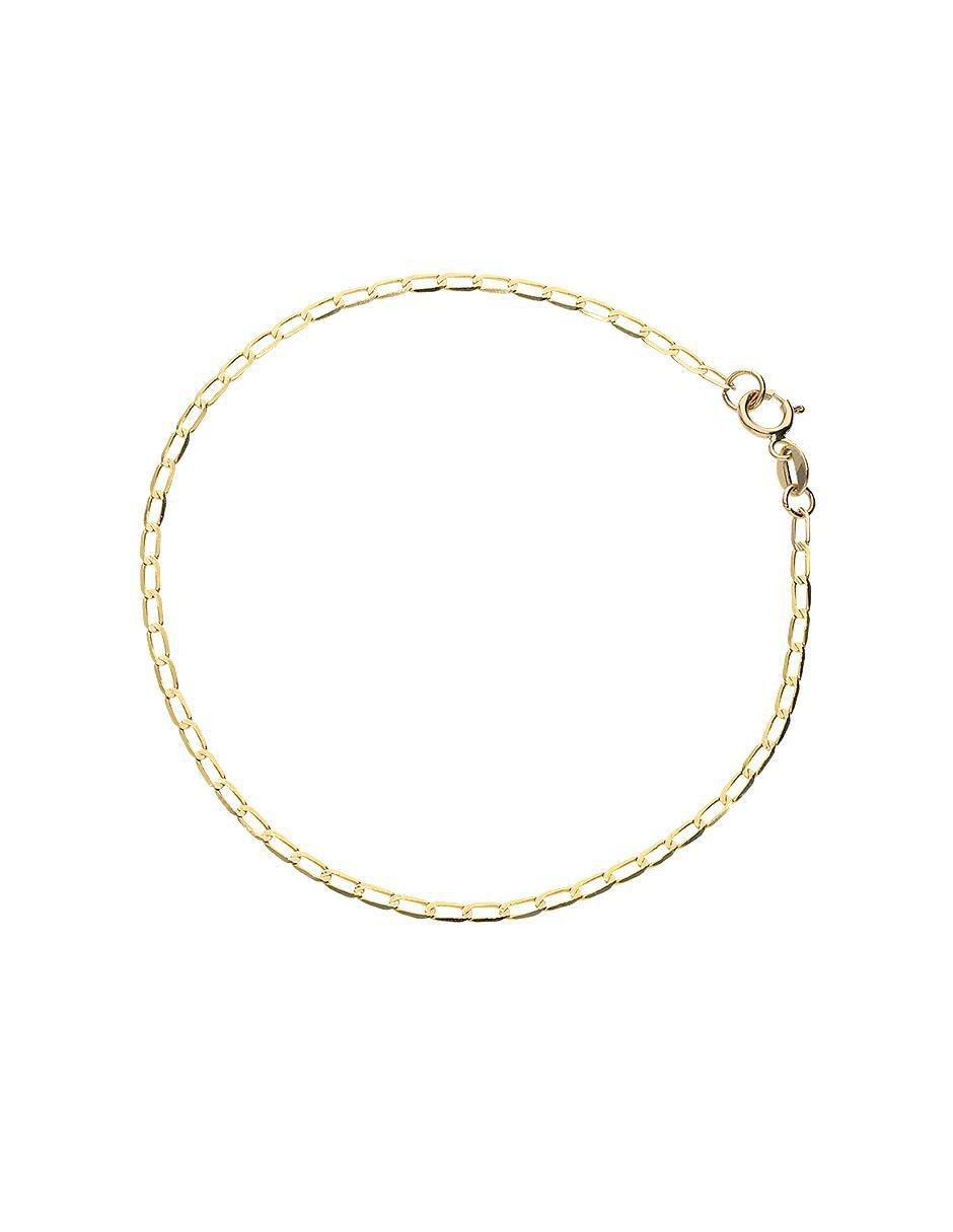Pulsera de Oro 10 K con acabado pulido