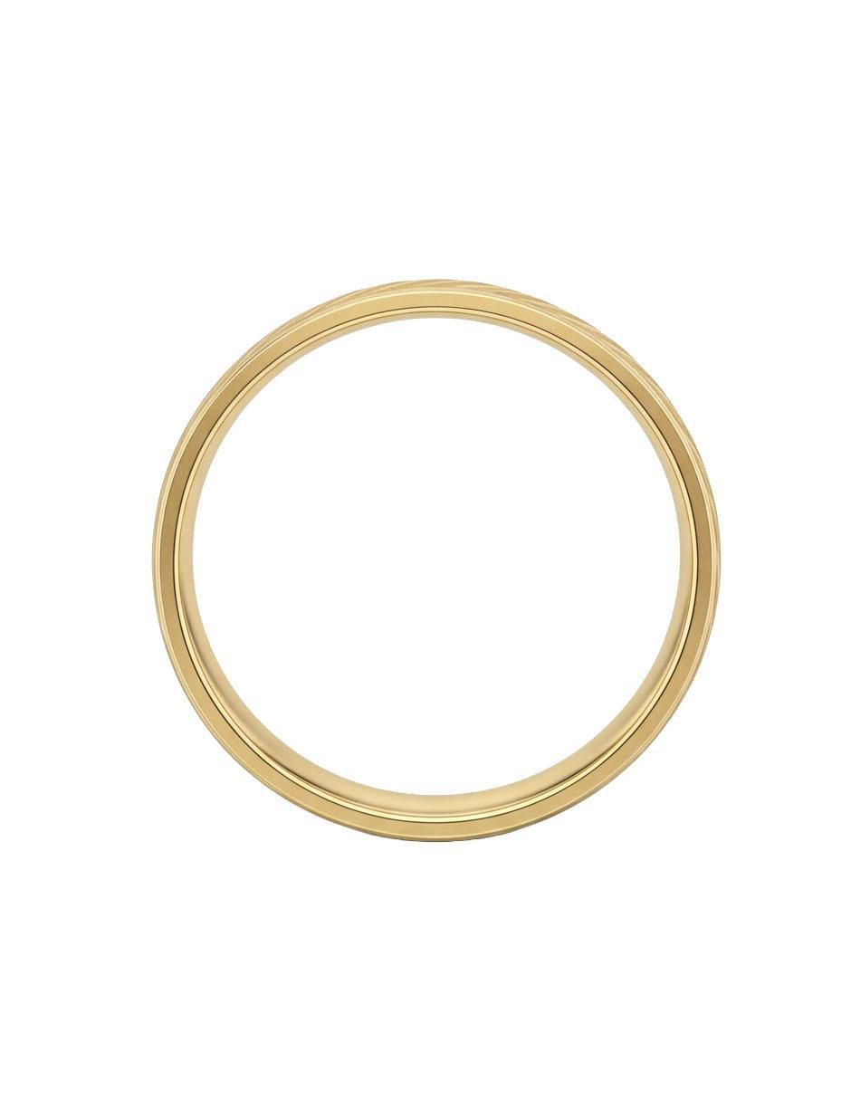 Anillo 10 k de oro brillante 3