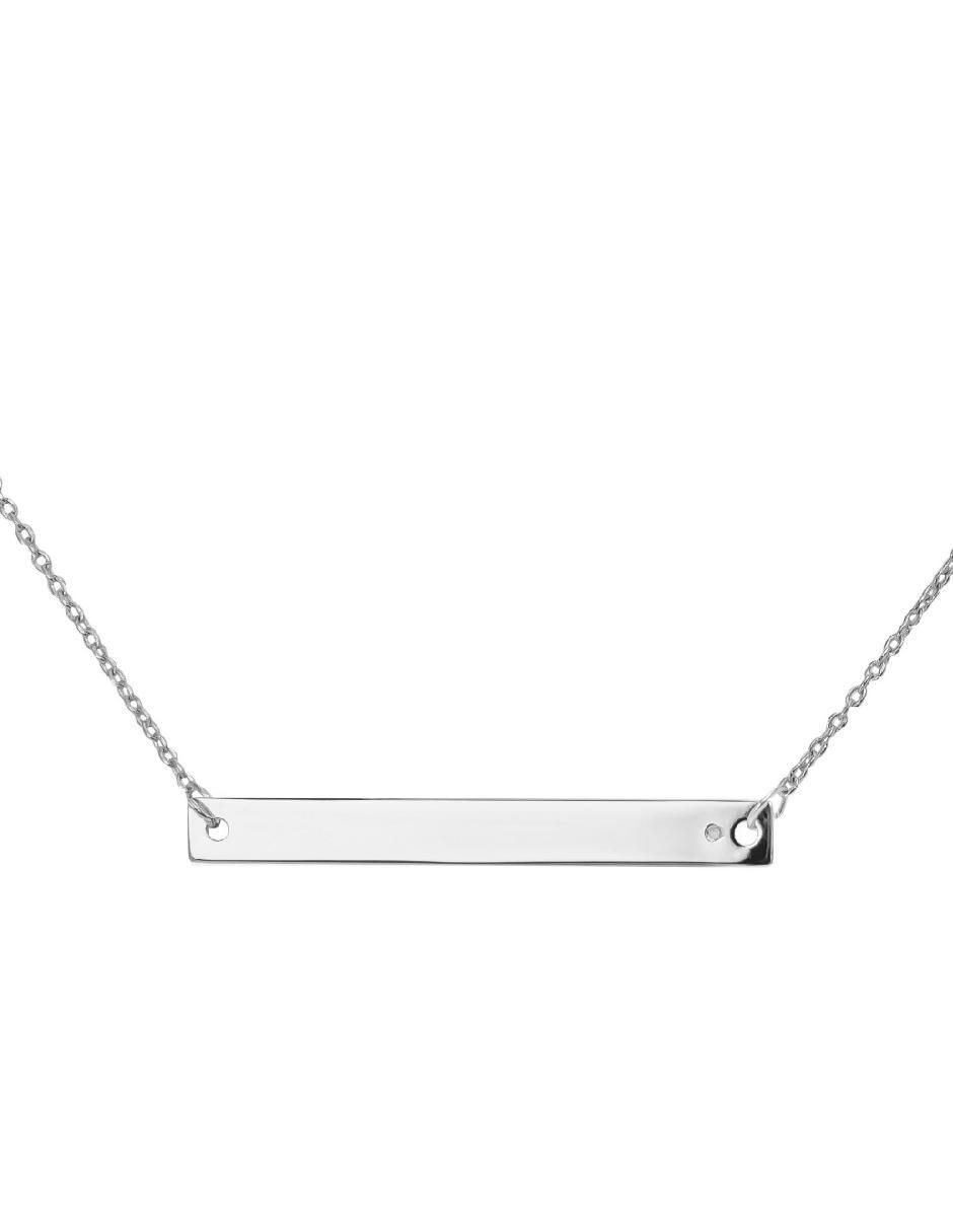 Collar no aplica "de (si aplica)" rectangular teresa díaz joyería mexicana empowerment & self-love "de" plata p 925