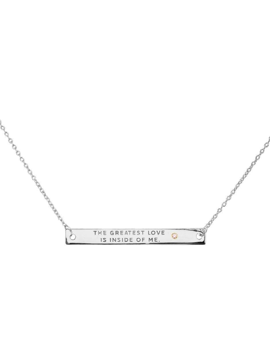 Collar no aplica "de (si aplica)" rectangular teresa díaz joyería mexicana empowerment & self-love "de" plata p 925