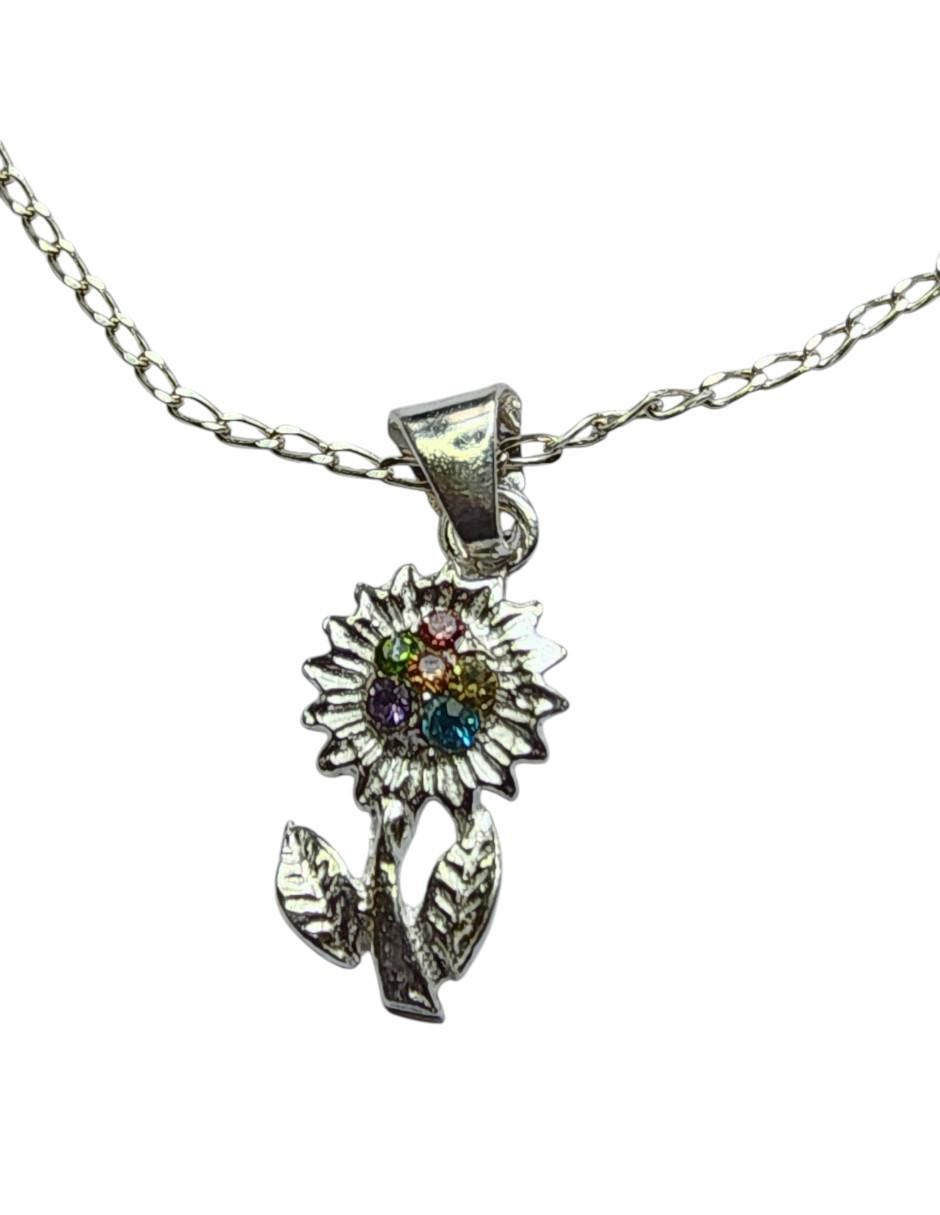 Pulsera de plata con zirconia P 925 con acabado brillante 4