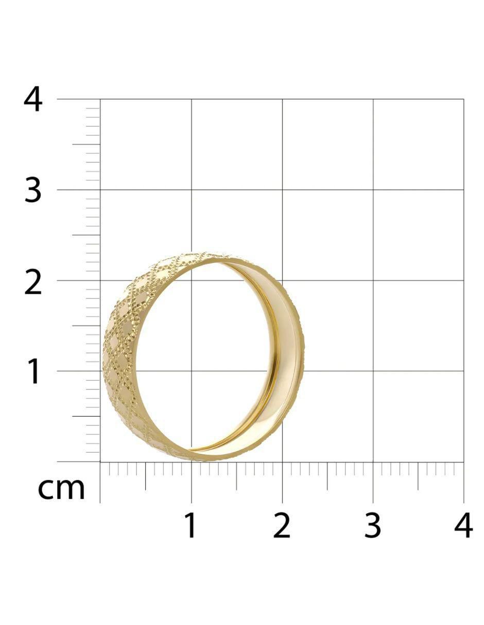 Argolla de oro amarillo 14 k 5