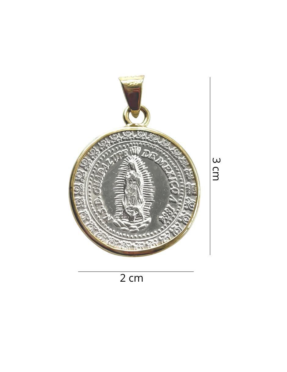 Dije Virgen de Guadalupe de plata p 925 3