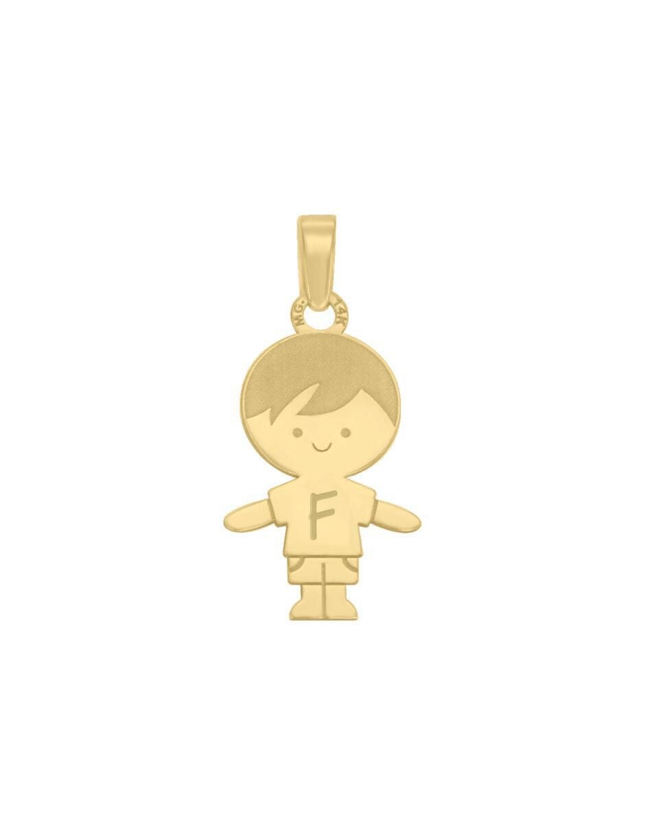Dije de niño kind de oro amarillo 14 K