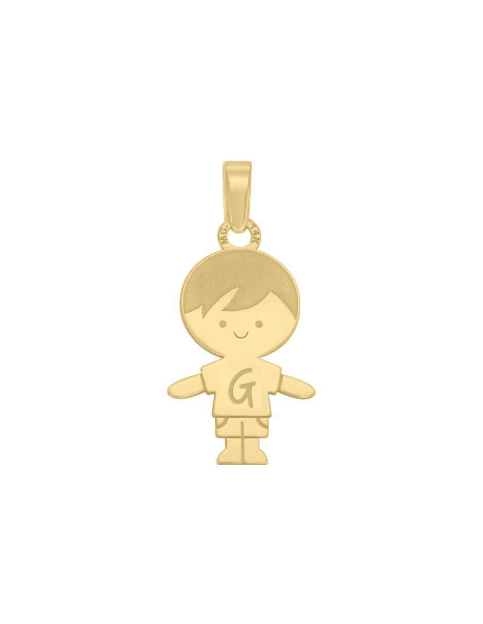 Dije de niño kind de oro amarillo 14 K