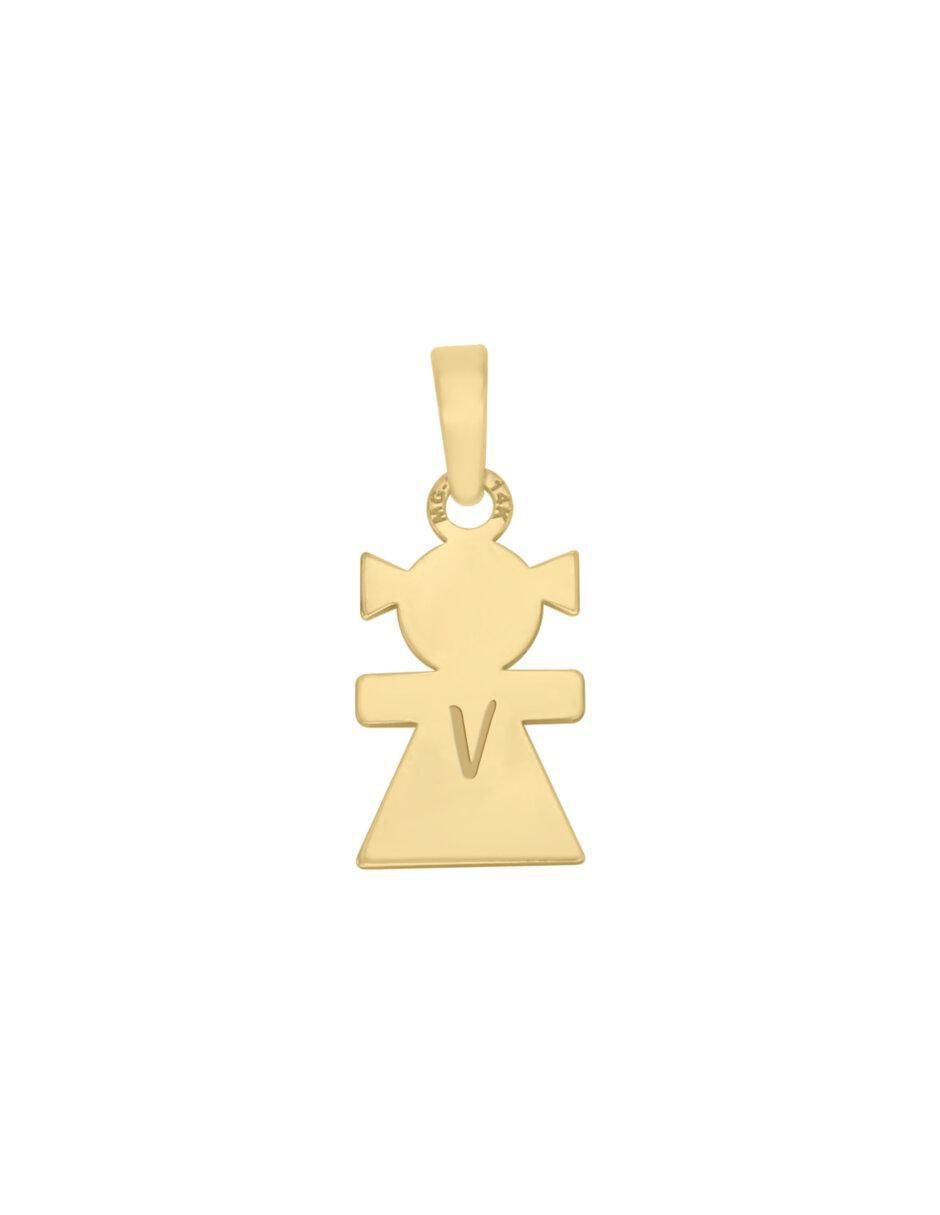 Dije de niña enfant de oro 14 K Dije de niña enfant de oro 14 K