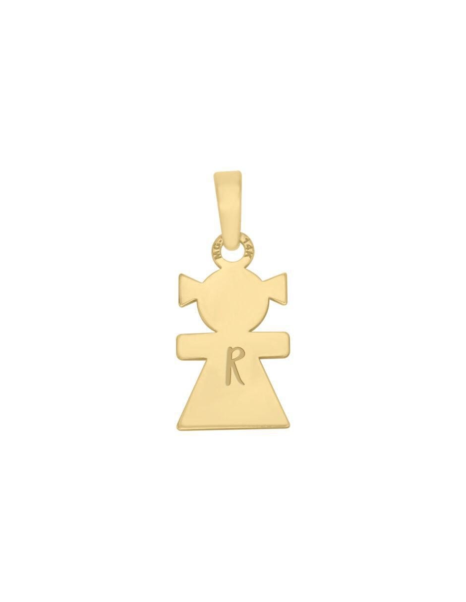 Dije de niña enfant de oro 14 K Dije de niña enfant de oro 14 K