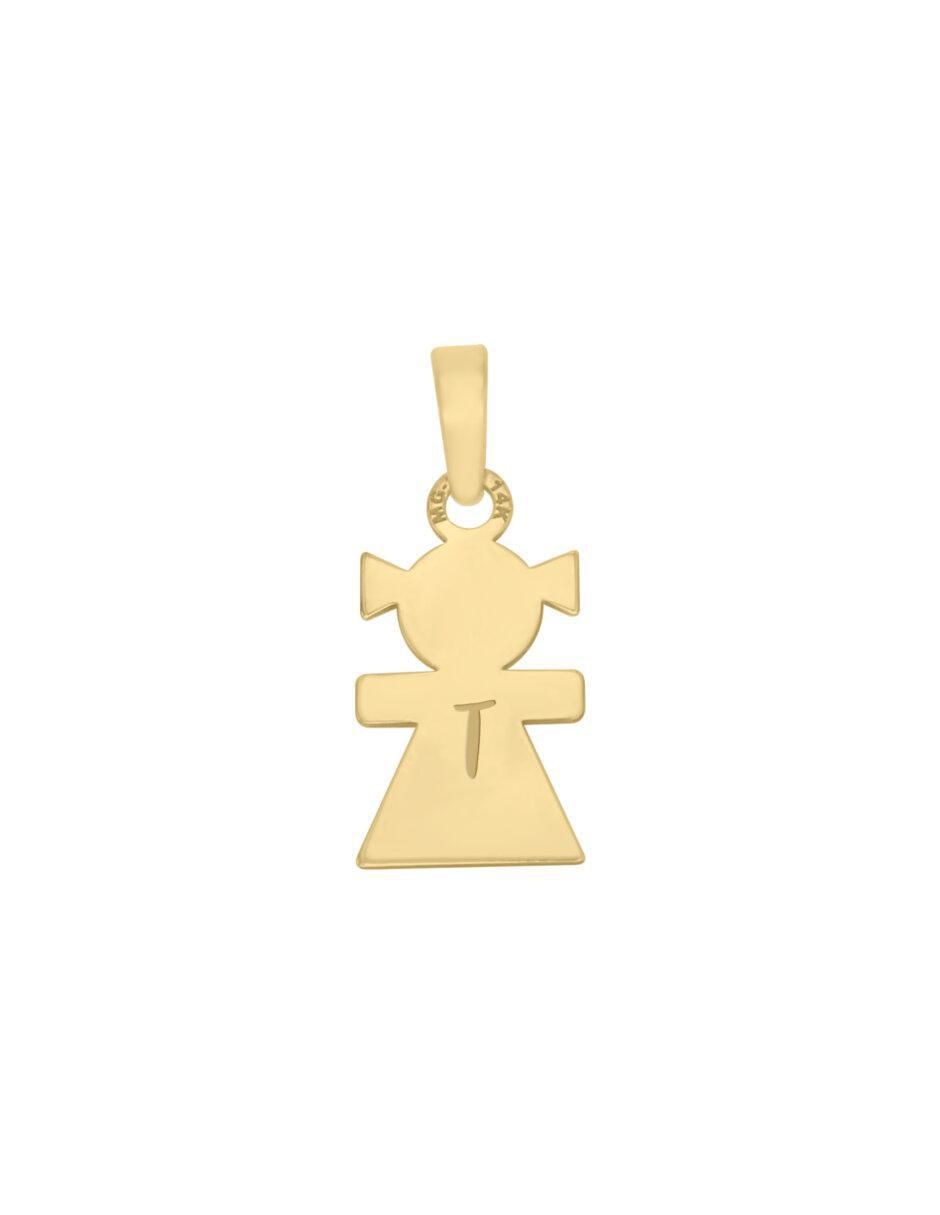 Dije de niña enfant de oro 14 K Dije de niña enfant de oro 14 K