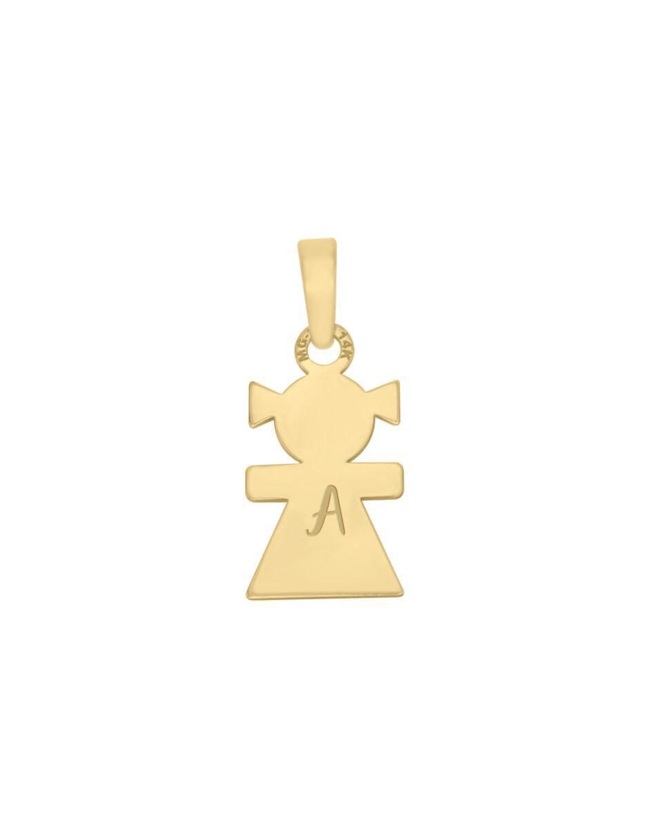 Dije de niña enfant de oro 14 K Dije de niña enfant de oro 14 K