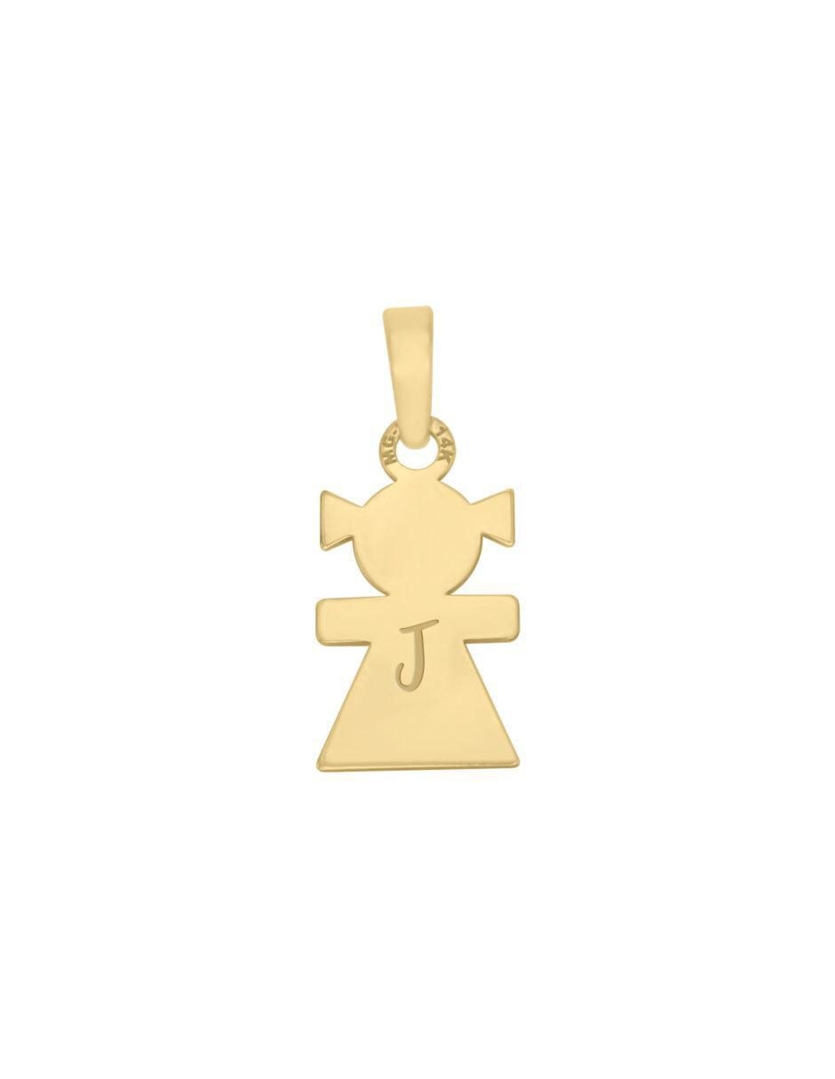 Dije de niña enfant de oro 14 K Dije de niña enfant de oro 14 K