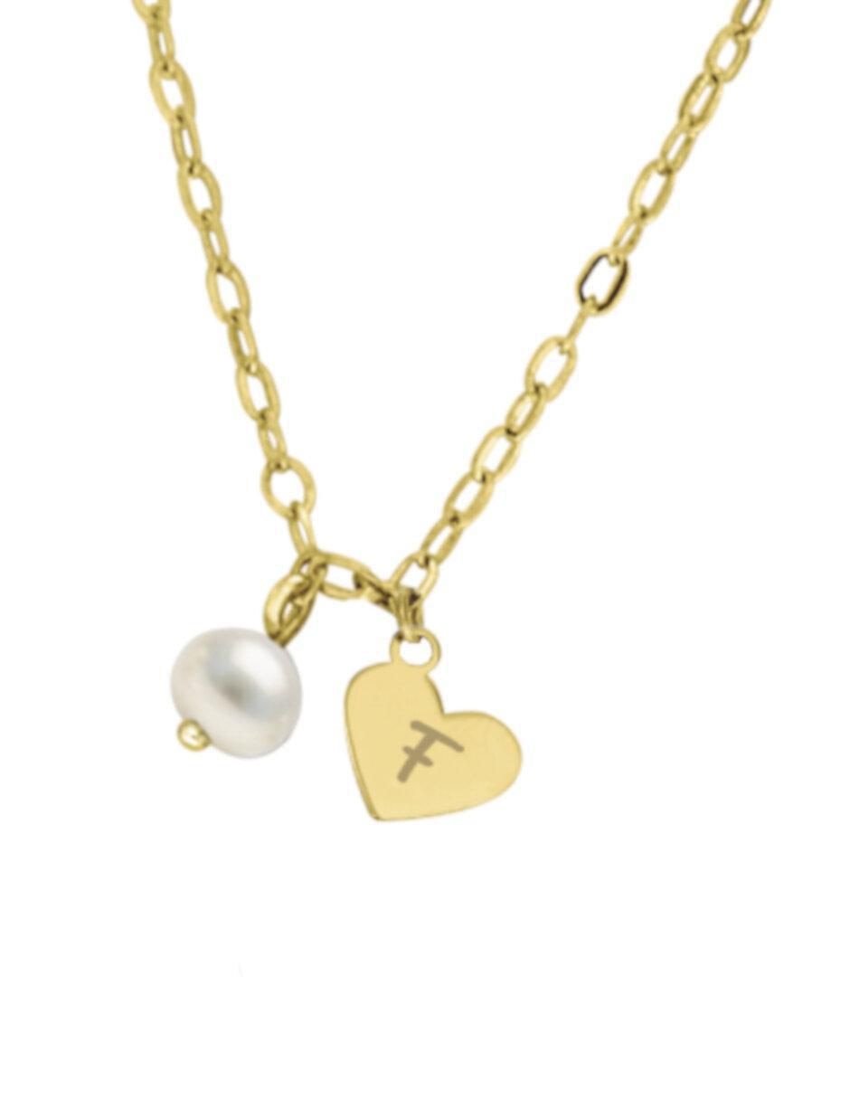 Gargantilla de corazón Ilse de oro 14 K Gargantilla de corazón Ilse de oro 14 K