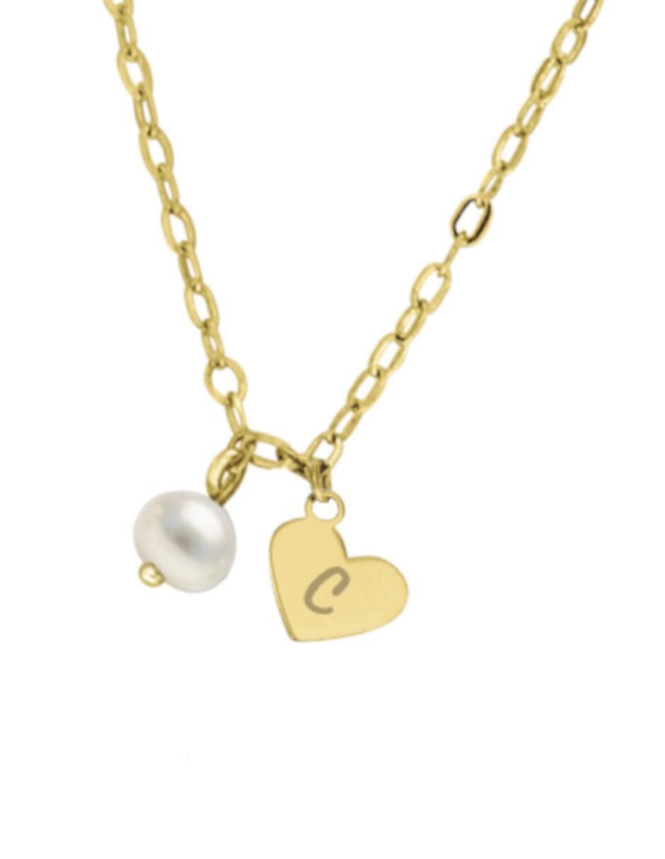 Gargantilla de corazón Ilse de oro 14 K Gargantilla de corazón Ilse de oro 14 K