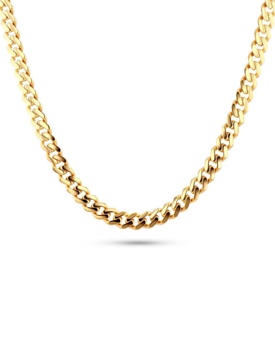 Cadena de eslabones de oro amarillo 14 K