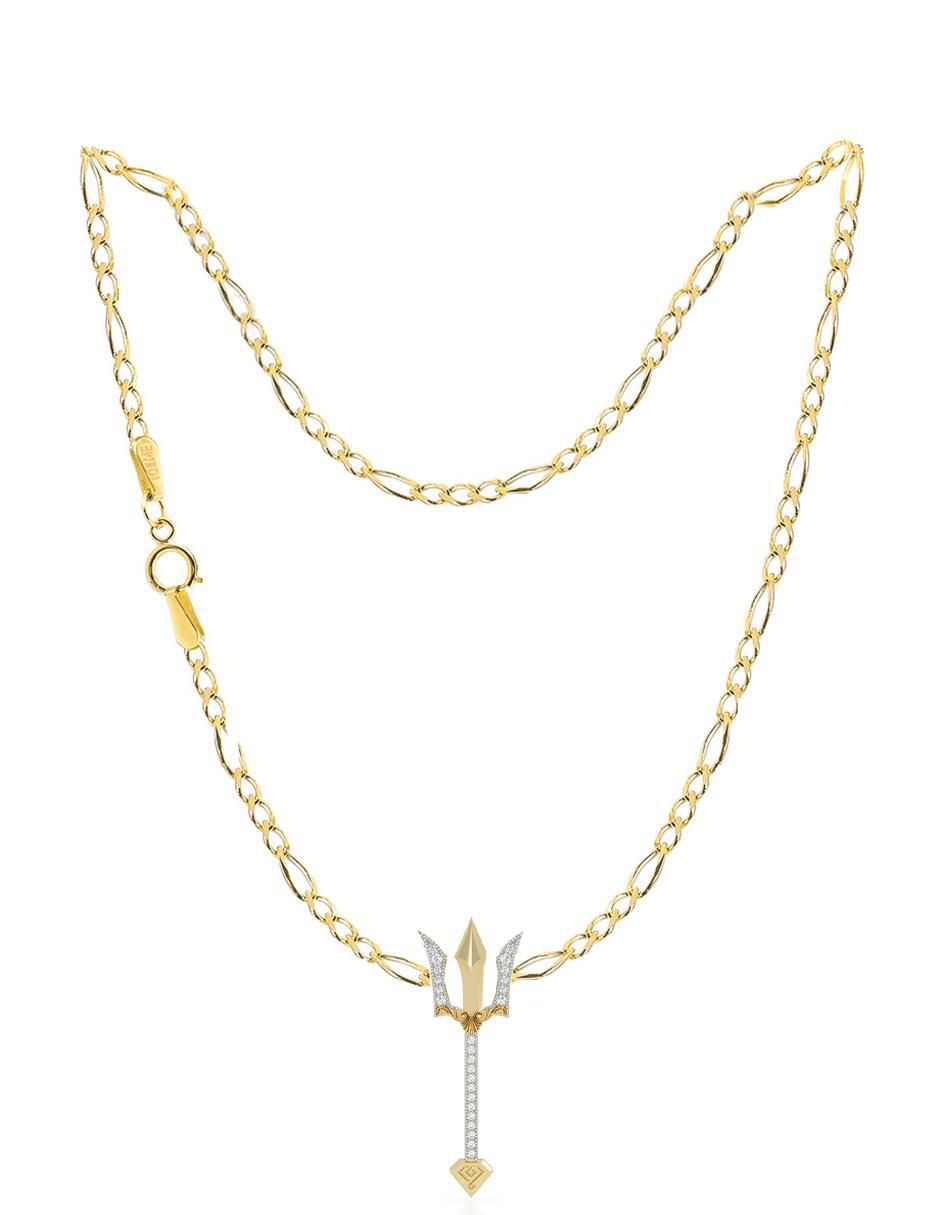 Collar con dije de oro 10 K