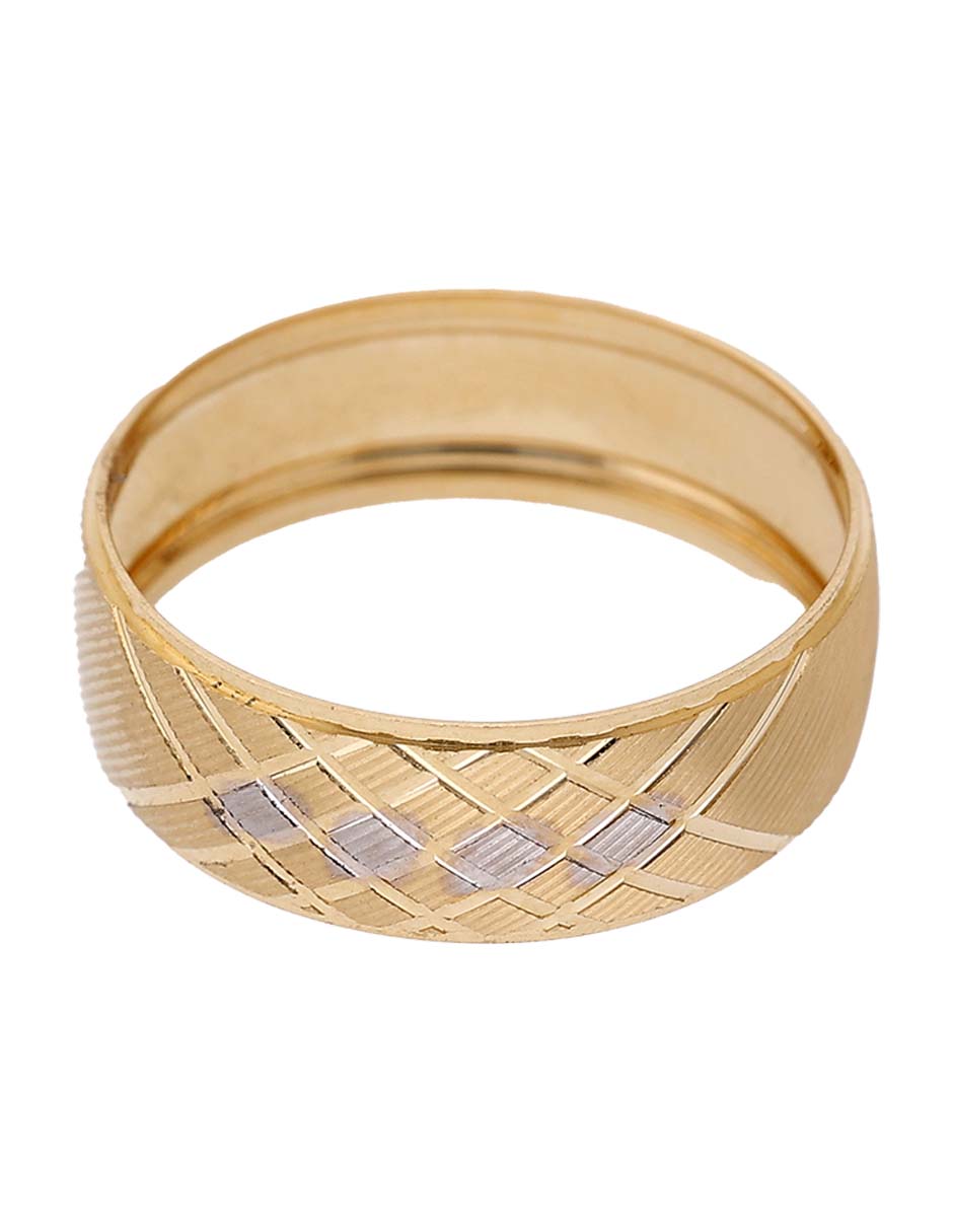 Anillo de compromiso de oro 14 k