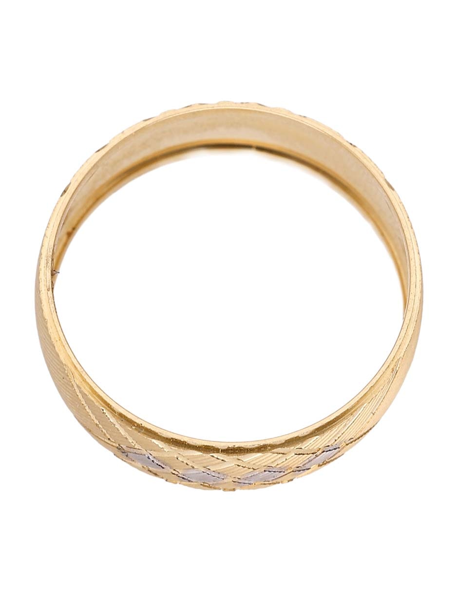 Anillo de compromiso de oro 14 k 2