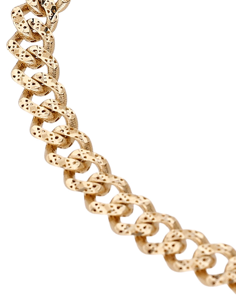 Pulsera de oro 14 k acabado brillante 2