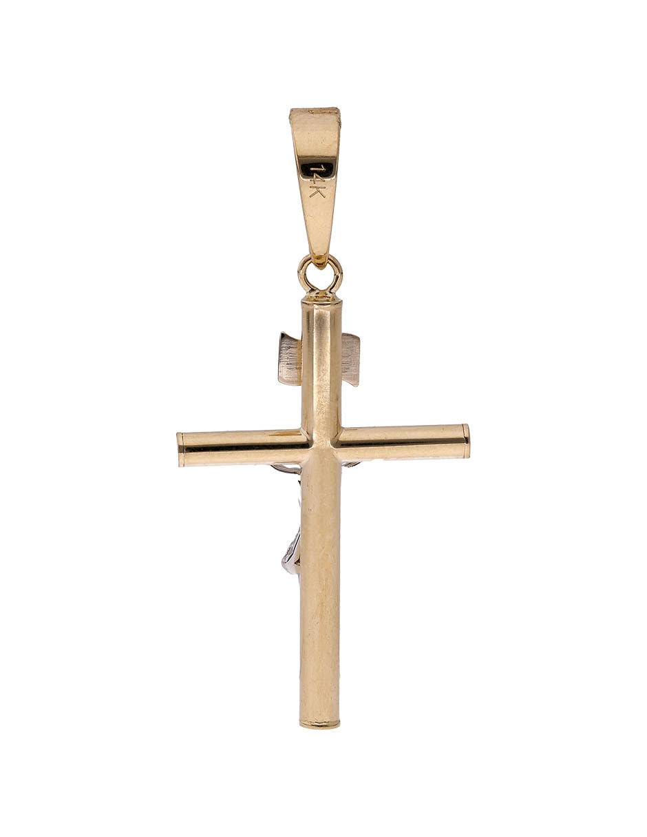 Dije de cruz de oro 14 k 2