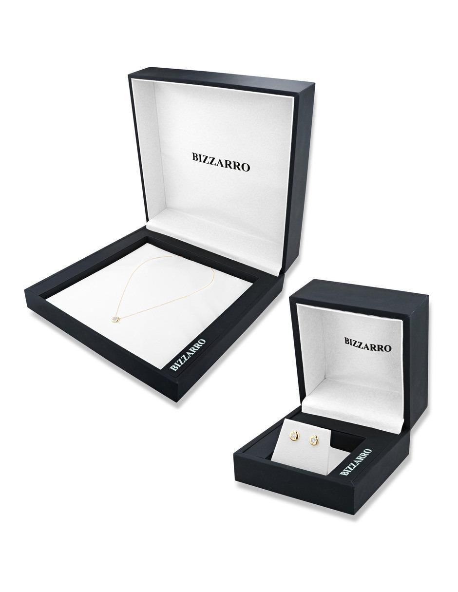 Aretes y collar de estrella de oro amarillo 14 k diamante 4