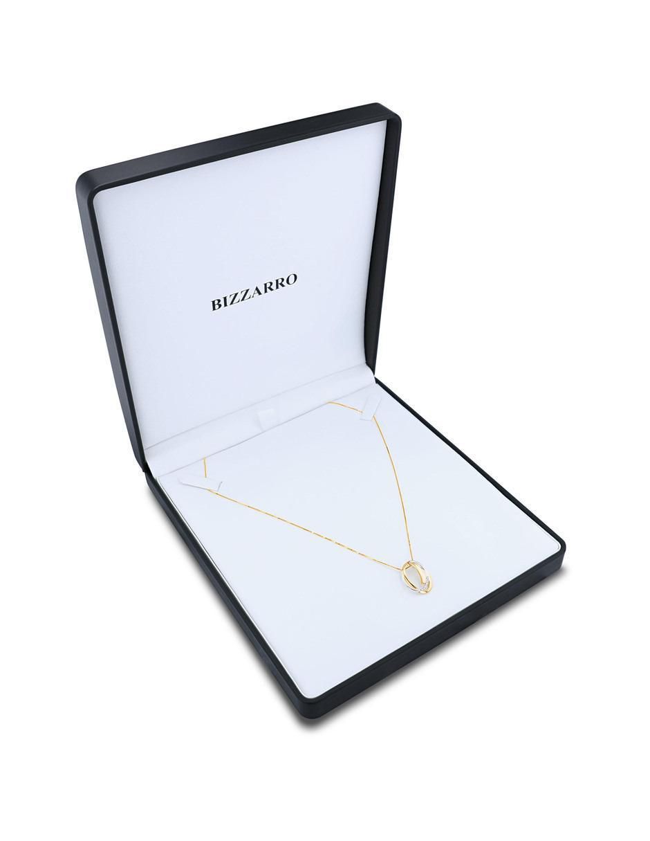 Collar con dije de oro amarillo 14 k 5