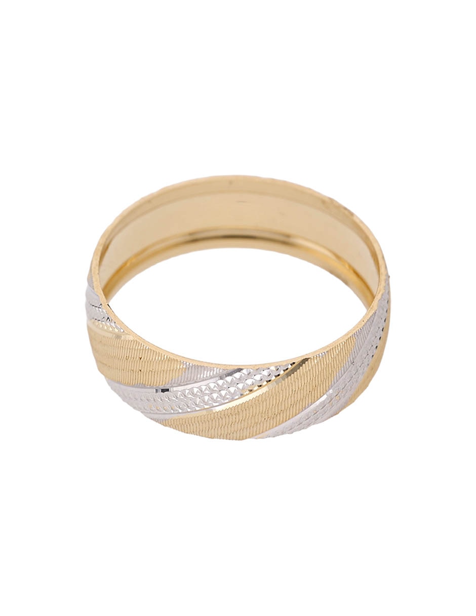 Anillo de compromiso de oro 14 k 2