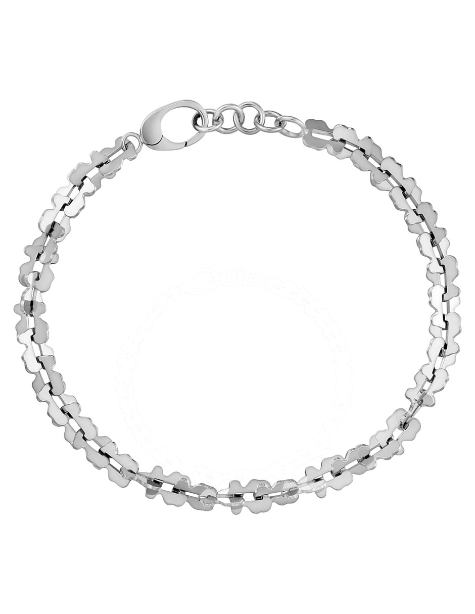 Pulsera de acero Carrusel acabado brillante