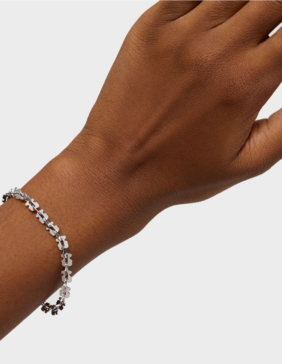Pulsera de acero Carrusel acabado brillante 2