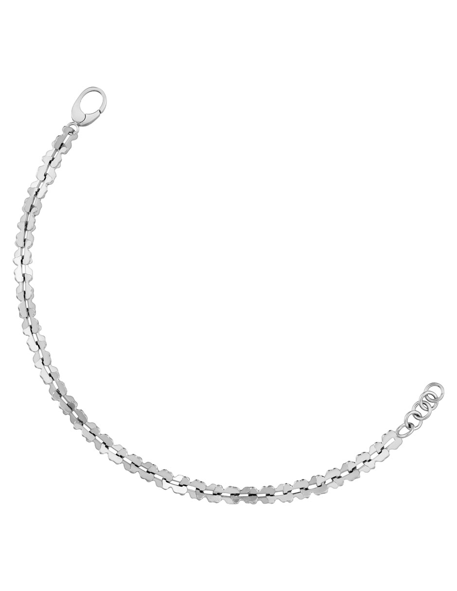 Pulsera de acero Carrusel acabado brillante 4