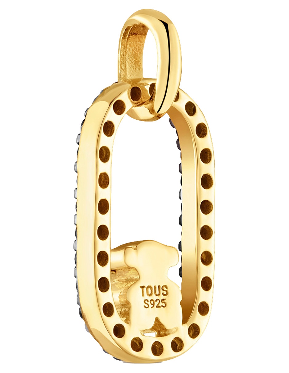 Dije de oso camille de plata P 925 espinela 3