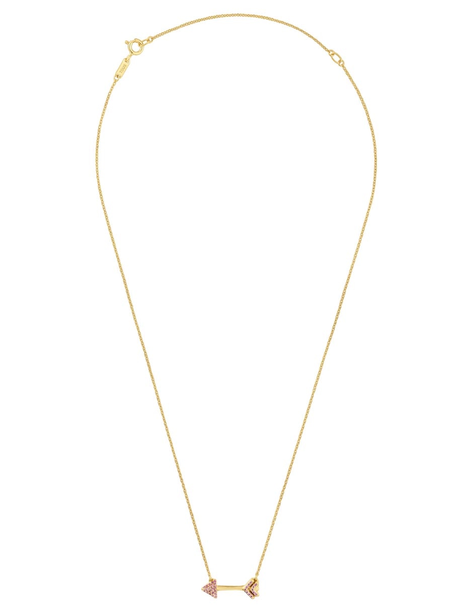 Collar con dije de flecha Flechazo de plata P 925 3