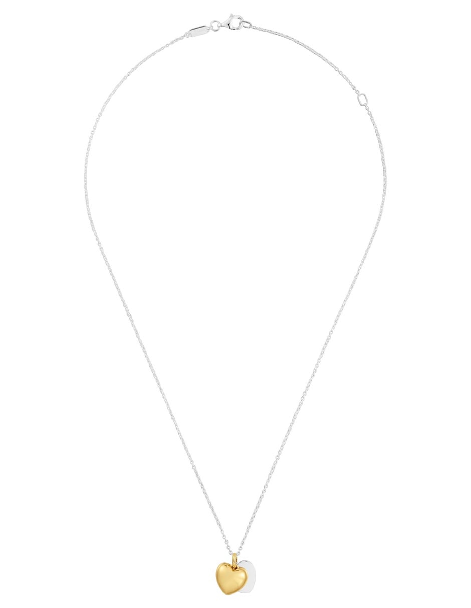Collar de corazón Flechazo de plata P 925 2