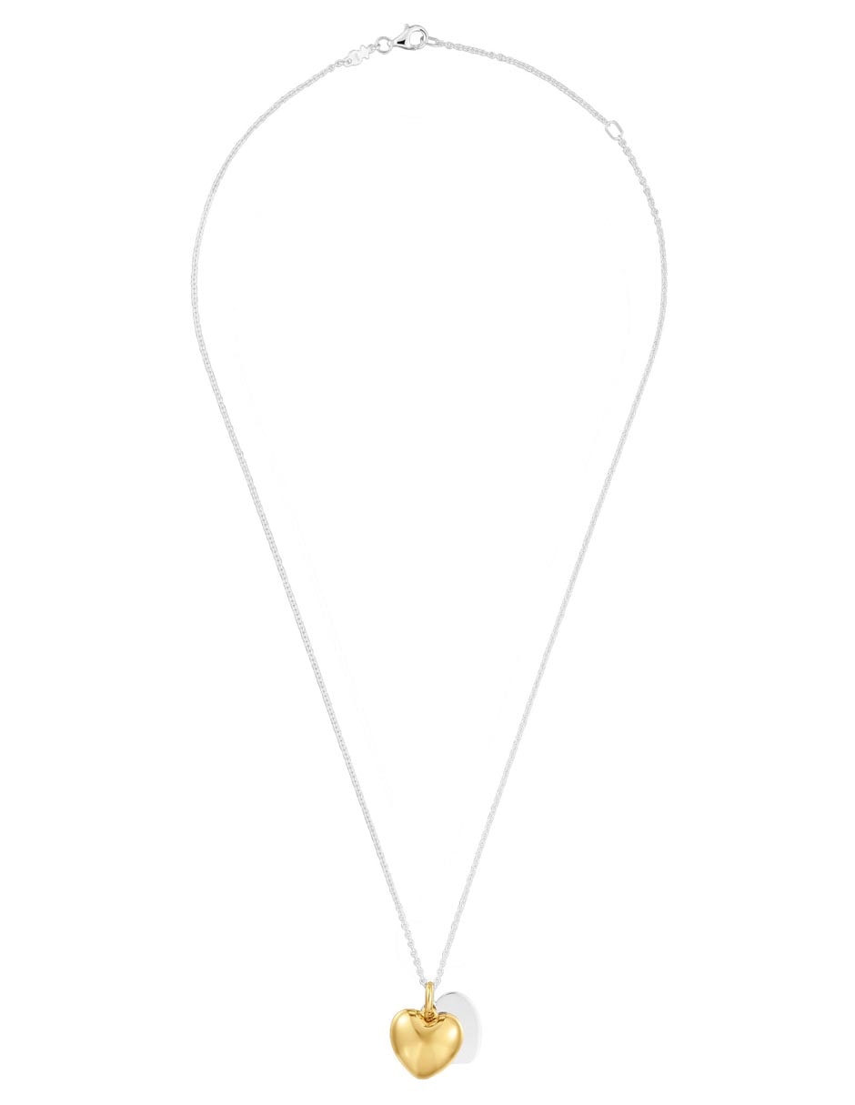 Collar de corazón Flechazo de plata P 925 2