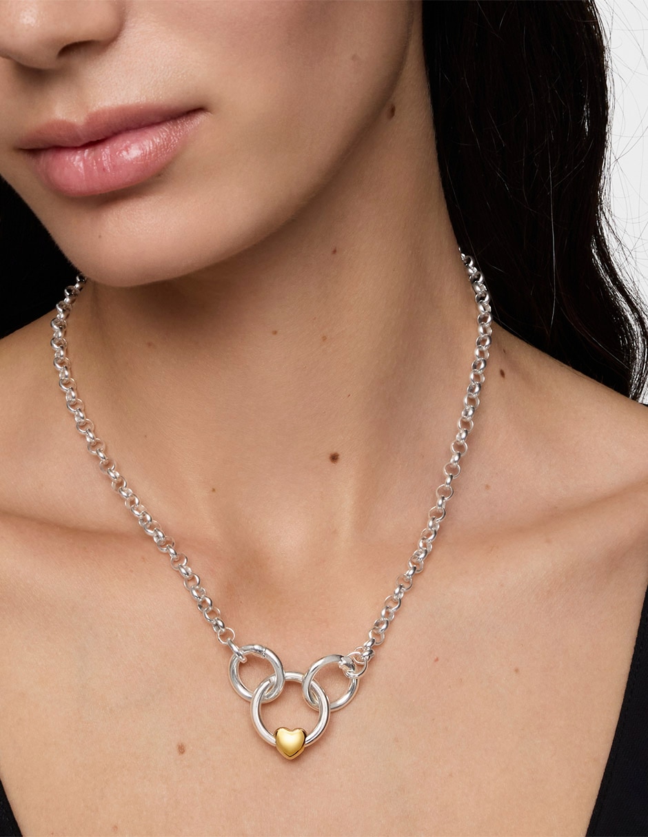 Dije de corazón Flechazo de plata P 925 5