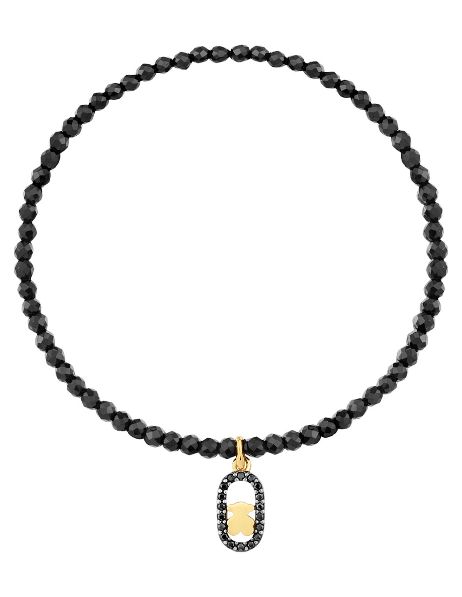 Pulsera de plata con espinela p 925 Camille acabado brillante