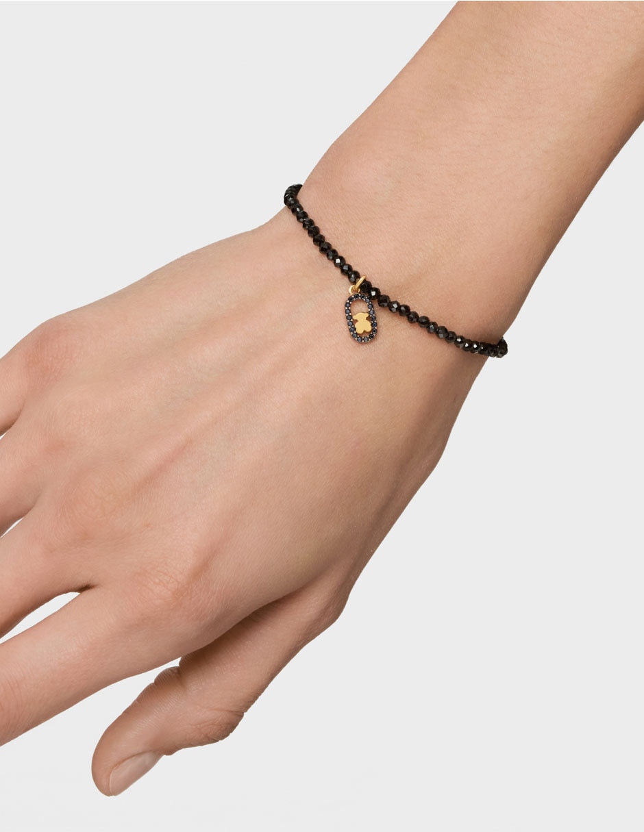 Pulsera de plata con espinela p 925 Camille acabado brillante 2