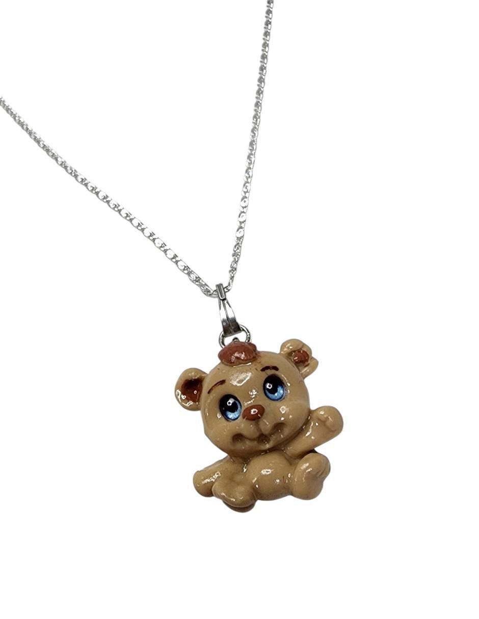 Collar con dije de oso Ternura de plata P 925 2