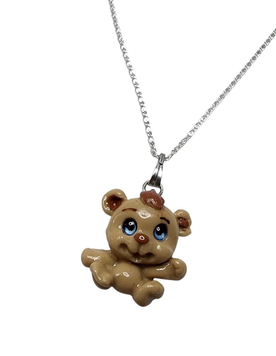 Collar con dije de oso Ternura de plata P 925 3