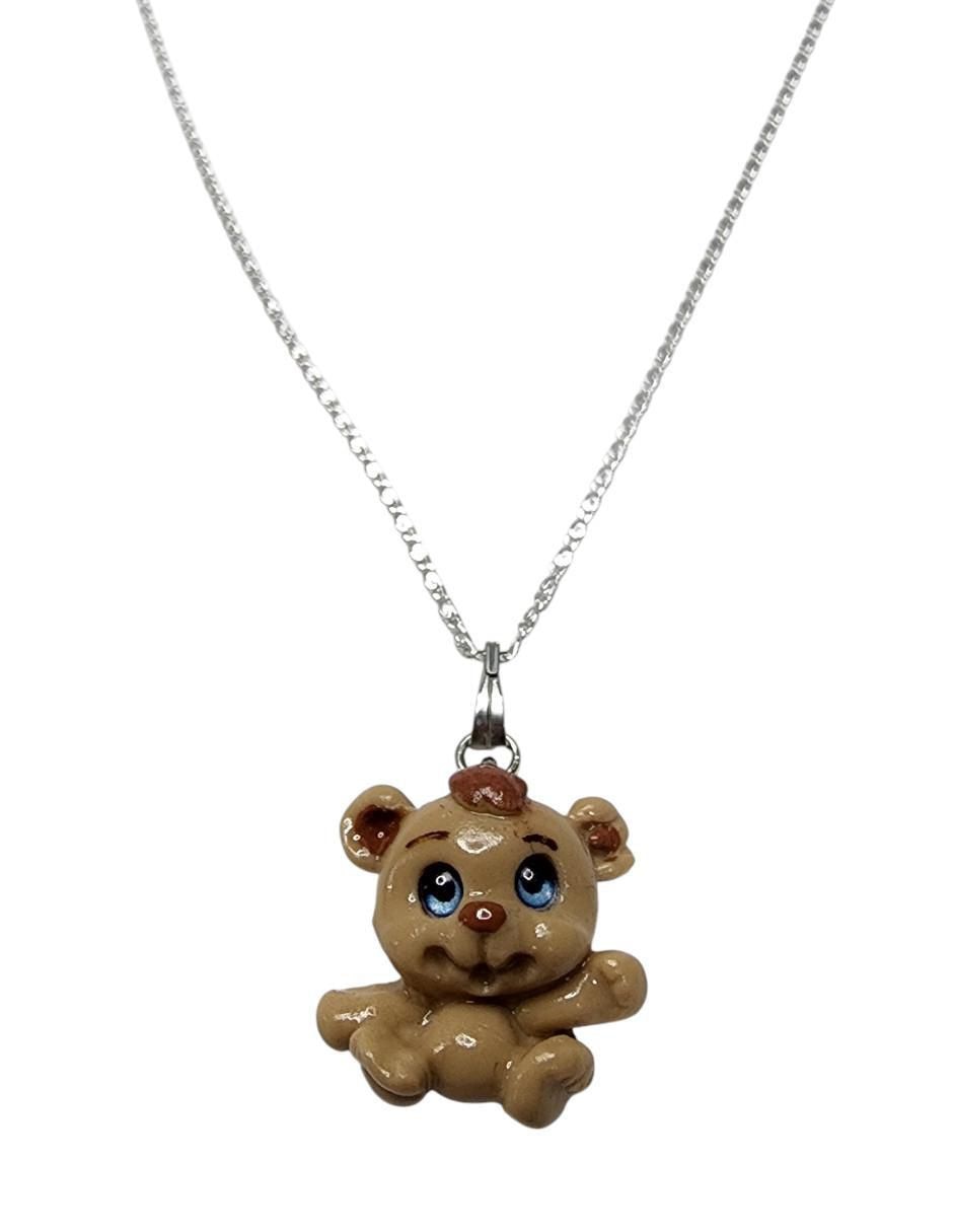 Collar con dije de oso Ternura de plata P 925 4