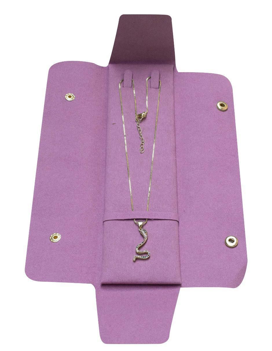 Collar con dije de serpiente Eter 18 K 6