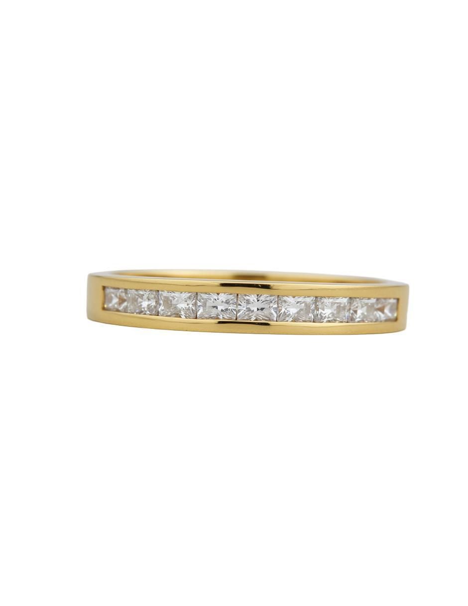 Arracadas de oro amarillo 10 k con acabado brillante zirconia 3