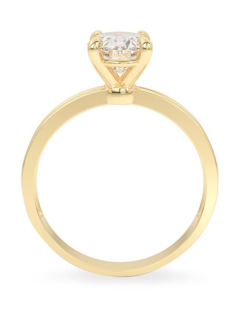 Anillo de compromiso "de" oro 18 k amelie joyas sin coleccion diamante