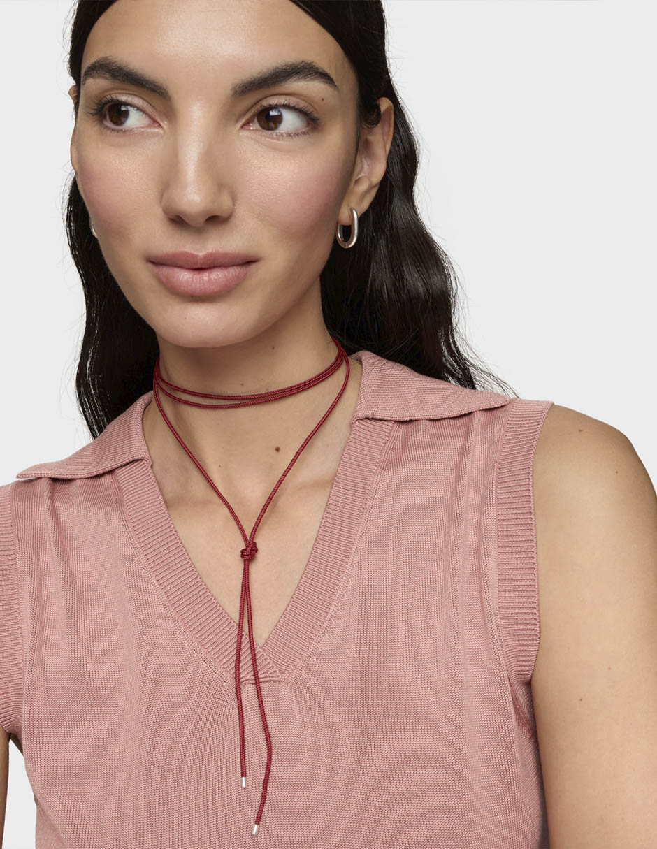 COLLAR TOUS BASICS 100,BORGOÑA,SIN TAMAÑ