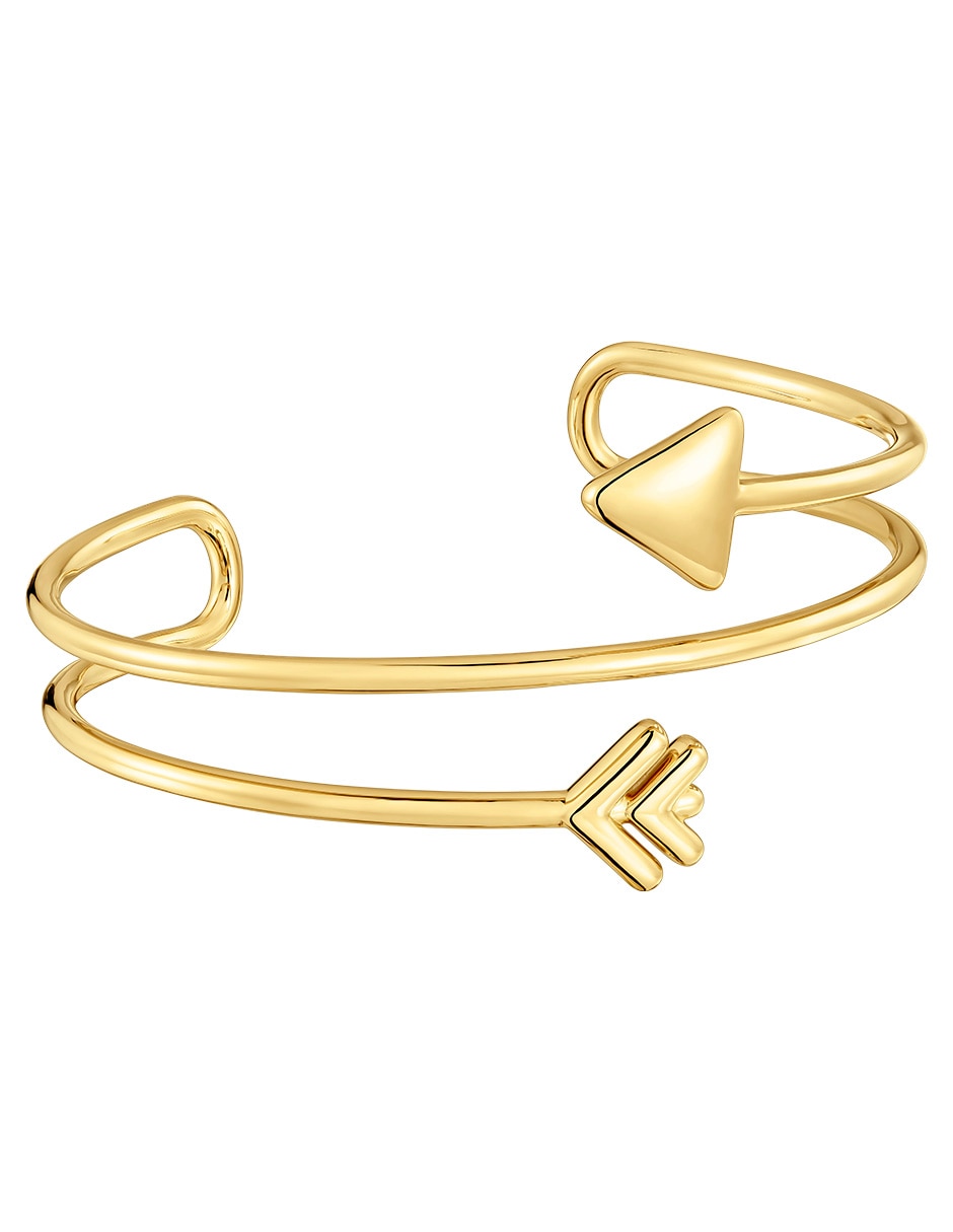 Pulsera de plata P 925 Flechazo acabado baño de oro Pulsera de plata P 925 Flechazo acabado baño de oro