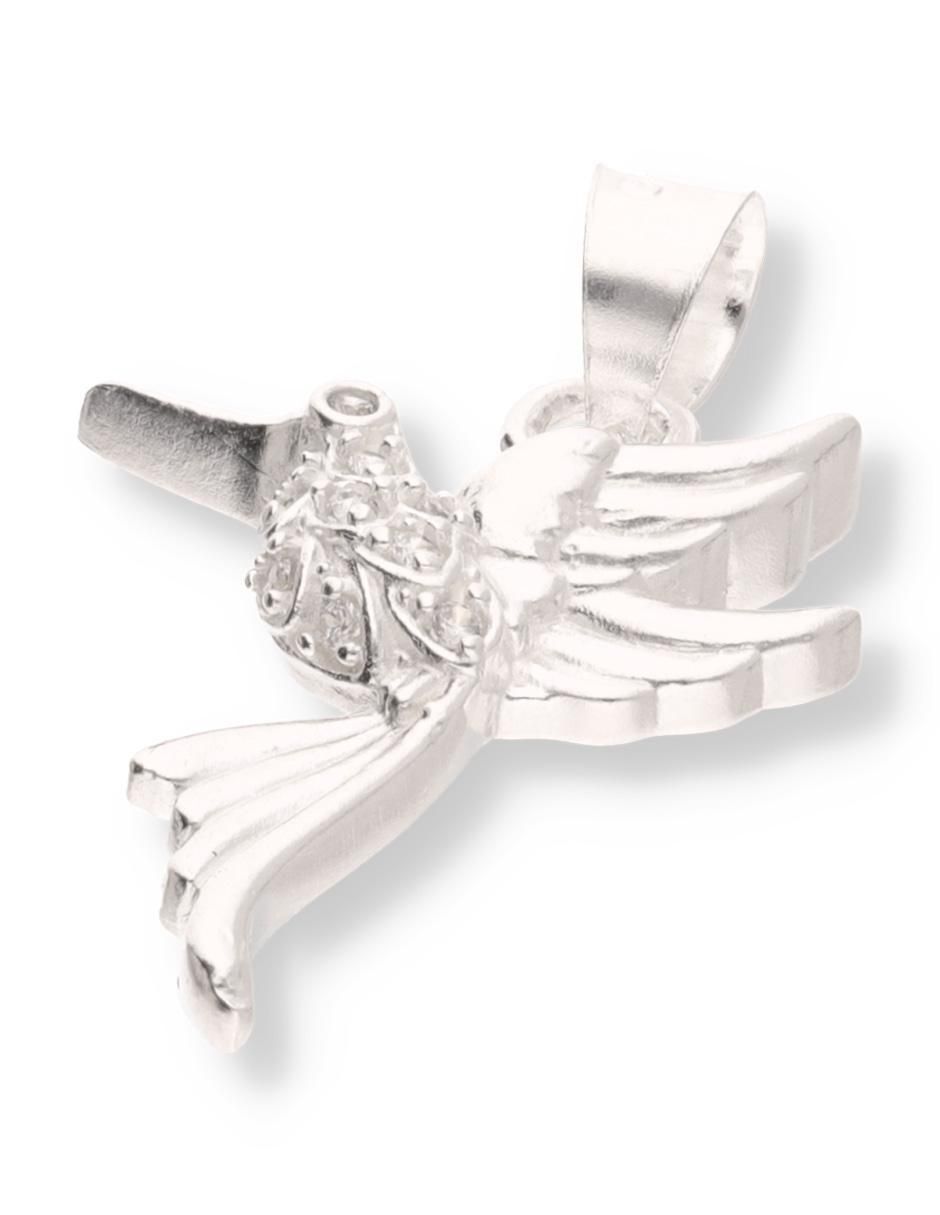 Dije de colibrí Naturaleza de plata P 925 circonita 2