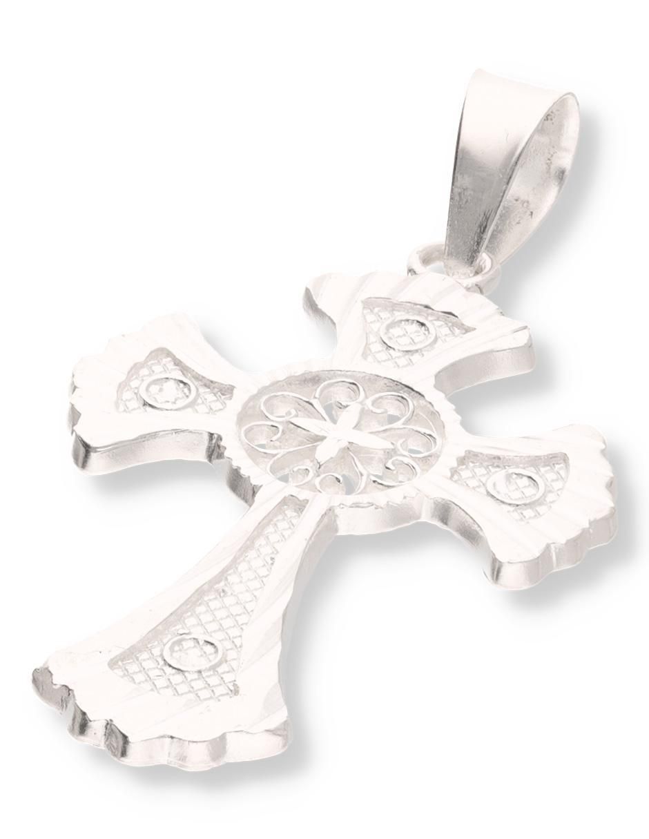 Dije de cruz Cristo de plata P 925 2