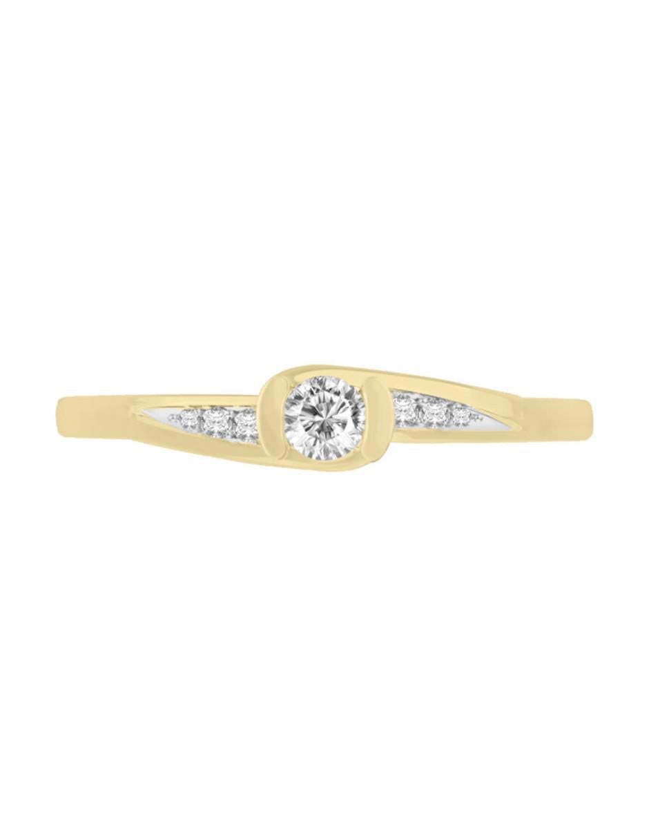 Anillo de compromiso de oro 14 K Magalli diamante Anillo de compromiso de oro 14 K Magalli diamante