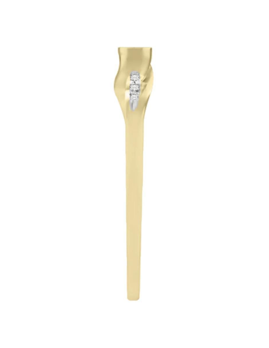 Anillo de compromiso "de" oro 14 k klamore magalli diamante