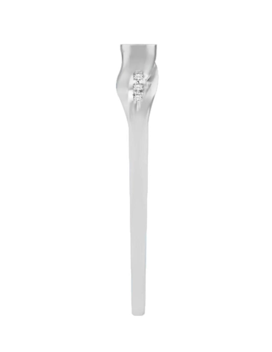 Anillo de compromiso de oro 14 K Magalli diamante 3