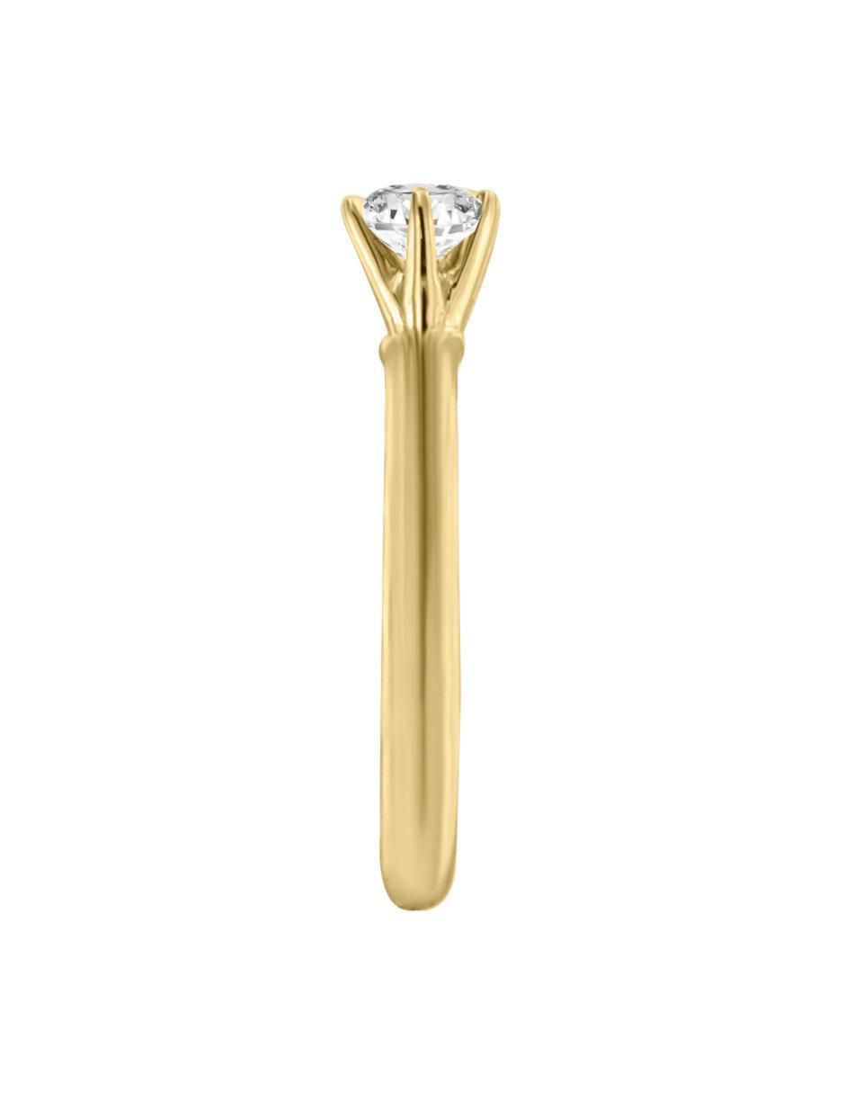 Anillo de compromiso "de" oro 14 k klamore isabella diamante
