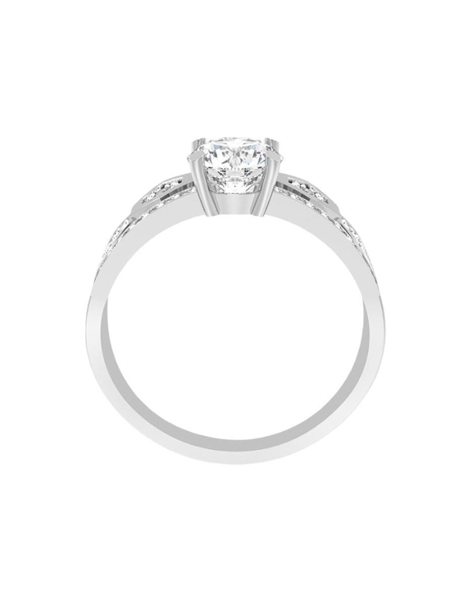 Anillo de compromiso de oro 10 k 3